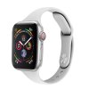 Silikonový tenký řemínek pro Apple Watch 38/40/41/42(S10)mm (Barevná varianta Bílý)
