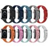Silikonový tenký řemínek pro Apple Watch 38/40/41/42(S10)mm (Barevná varianta Bílý)