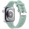 Řemínek s perforováním a přezkovým zapínáním pro Apple Watch 38/40/41/42(S10)mm (Barevná varianta Bílý)