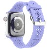 Řemínek s perforováním a přezkovým zapínáním pro Apple Watch 38/40/41/42(S10)mm (Barevná varianta Bílý)
