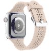 Řemínek s perforováním a přezkovým zapínáním pro Apple Watch 38/40/41/42(S10)mm (Barevná varianta Bílý)