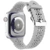 Řemínek s perforováním a přezkovým zapínáním pro Apple Watch 38/40/41/42(S10)mm (Barevná varianta Bílý)
