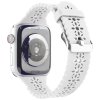 Řemínek s perforováním a přezkovým zapínáním pro Apple Watch 38/40/41/42(S10)mm (Barevná varianta Bílý)