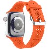 Řemínek s perforováním a přezkovým zapínáním pro Apple Watch 38/40/41/42(S10)mm (Barevná varianta Bílý)