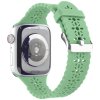 Řemínek s perforováním a přezkovým zapínáním pro Apple Watch 38/40/41/42(S10)mm (Barevná varianta Bílý)