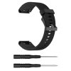 QuickFit silikonový vroubkovaný řemínek s přezkou 20mm (Barevná varianta Bílý)