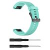 QuickFit silikonový vroubkovaný řemínek s přezkou 20mm (Barevná varianta Bílý)