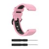 QuickFit silikonový dvojbarevný řemínek s přezkou 22mm (Barevná varianta Bílo-Černý)