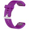 QuickFit silikonový hladký řemínek s přezkou 20mm (Barevná varianta Bílý)