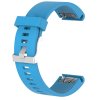 QuickFit silikonový hladký řemínek s přezkou 20mm (Barevná varianta Bílý)