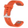 QuickFit silikonový hladký řemínek s přezkou 20mm (Barevná varianta Bílý)