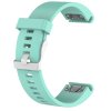 QuickFit silikonový hladký řemínek s přezkou 20mm (Barevná varianta Bílý)