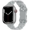 Silikonový úzký perforovaný řemínek pro Apple Watch 38/40/41/42(S10)mm (Barevná varianta Vínový)