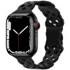 Silikonový úzký perforovaný řemínek pro Apple Watch 38/40/41/42(S10)mm (Barevná varianta Vínový)