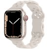 Silikonový úzký perforovaný řemínek pro Apple Watch 38/40/41/42(S10)mm (Barevná varianta Vínový)