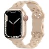 Silikonový úzký perforovaný řemínek pro Apple Watch 38/40/41/42(S10)mm (Barevná varianta Vínový)