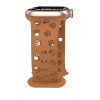 Řemínek s perforovanými pacičkami pro Apple Watch 38/40/41/42(S10)mm (Barevná varianta Oranžový)