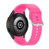Jednobarevný řemínek s kovovou přezkou pro Samsung Galaxy Watch 4/5/6 (Barevná varianta Bílá)