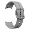 Jednobarevný řemínek s plastovou přezkou pro Samsung Galaxy watch 4/ 4 Classic/4 Classic Lite/ 5 / 5 PRO (Barevná varianta Bílý)