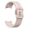 Jednobarevný řemínek s plastovou přezkou pro Samsung Galaxy watch 4/ 4 Classic/4 Classic Lite/ 5 / 5 PRO (Barevná varianta Bílý)