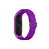 Pletený náhradní náramek Mi Band 3/4/5/6/7 (Barva Černo-Bílá, Pro Přístroj Xiaomi Mi band 3/4/5/6/7)