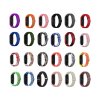 Pletený náhradní náramek Mi Band 3/4/5/6/7 (Barva Černo-Bílá, Pro Přístroj Xiaomi Mi band 3/4/5/6/7)