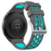 Dvojbarevný řemínek pro Huawei Watch GT 2e (Barva Zeleno-černý, Pro Přístroj Huawei Watch GT 2e)