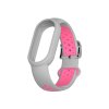 Náhradní náramek Mi band 8/9/10 EF (Barva Zeleno-Bílá, Pro Přístroj Xiaomi Mi Band 8/9/10)