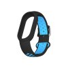 Náhradní náramek Mi band 8/9/10 EF (Barva Zeleno-Bílá, Pro Přístroj Xiaomi Mi Band 8/9/10)