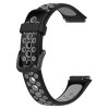 Dvojbarevný náhradní řemínek pro Huawei Band 7 (Barva Tyrkysovo-Bílá, Pro Přístroj Huawei Band 7)