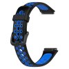 Dvojbarevný náhradní řemínek pro Huawei Band 7 (Barva Tyrkysovo-Bílá, Pro Přístroj Huawei Band 7)