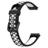 Dvojbarevný náhradní řemínek pro Huawei Band 7 (Barva Tyrkysovo-Bílá, Pro Přístroj Huawei Band 7)
