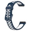 Dvojbarevný náhradní řemínek pro Huawei Band 7 (Barva Tyrkysovo-Bílá, Pro Přístroj Huawei Band 7)