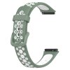 Dvojbarevný náhradní řemínek pro Huawei Band 7 (Barva Tyrkysovo-Bílá, Pro Přístroj Huawei Band 7)
