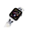Apple watch řemínek Border kolie (Rozměr 42/44/45/46/49mm, barva pásku bílá)