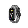 Transparentní silikonový řemínek pro Mi Band 3/4/5/6/7 (Barva Zelená, Pro Přístroj Xiaomi Mi band 3/4/5/6/7)