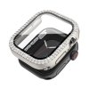 Ochranné dvojité kamínkové pouzdro se sklíčkem pro Apple Watch 45mm (Barva Zlatý)