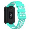Perforovaný řemínek pro Mi band 7 PRO (Barva Tyrkysovo-Bílý, Pro Přístroj Mi band 7 Pro)