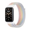 Sportnylon řemínek pro Mi Band 7 PRO (Barva Bílo-Šedá)
