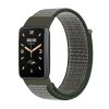 Sportnylon řemínek pro Mi Band 7 PRO (Barva Bílo-Šedá)