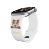 Apple watch řemínek Jorkšírský teriér (Rozměr 42/44/45/46/49mm, barva pásku bílá)