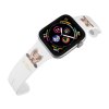 Apple watch řemínek Jorkšírský teriér (Rozměr 42/44/45/46/49mm, barva pásku bílá)