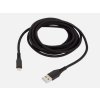 Nabíjecí a datový kabel Lightning (Barva Černo-Šedý)