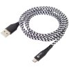 Nabíjecí a datový kabel Micro USB (Barva Černo-Šedý)