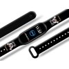 Náhradní náramek Mi band 3/4/5/6/7 Knírač (Barevná varianta Bílá, Pro Přístroj Xiaomi Mi Band 7)