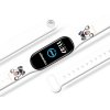 Náhradní náramek Mi band 3/4/5/6/7 Knírač (Barevná varianta Bílá, Pro Přístroj Xiaomi Mi Band 7)