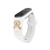 Náhradní náramek Mi band 3/4/5/6/7 Zlatý retrívr (Barevná varianta Bílá, Pro Přístroj Xiaomi Mi Band 7)