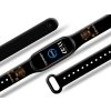 Náhradní náramek Mi band 3/4/5/6/7 Hnědý labrador (Barevná varianta Bílá, Pro Přístroj Xiaomi Mi Band 7)