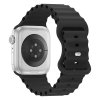 Vroubkovaný řemínek pro Apple Watch 42/44/45/46/49mm (Barevná varianta Bílý)