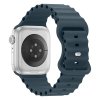 Vroubkovaný řemínek pro Apple Watch 42/44/45/46/49mm (Barevná varianta Bílý)